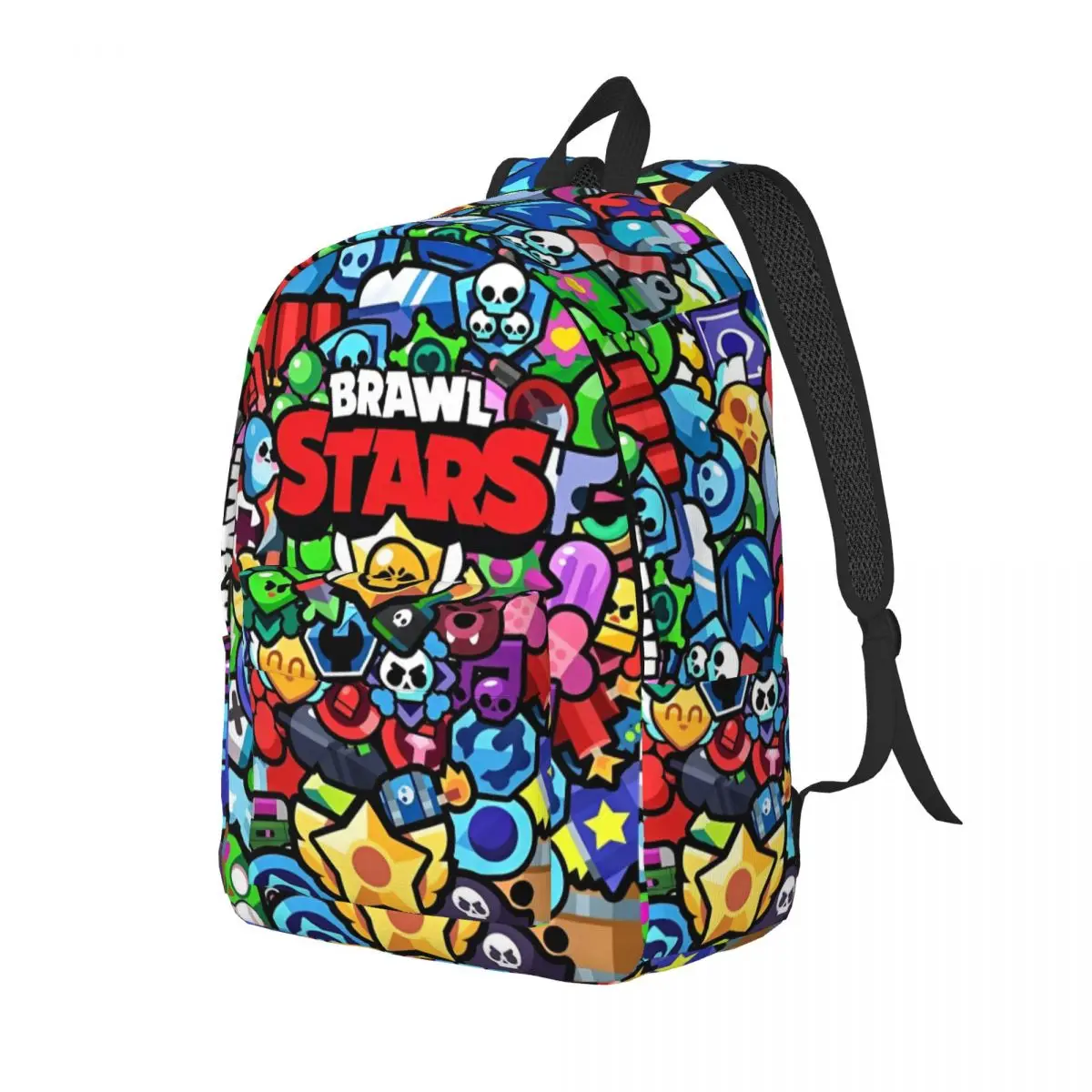 Anime B-Stars Game Logo Teenage Backpack Sports High School Work Cartoon Cool Daypack for Men Women Laptop Computer Canvas Bags