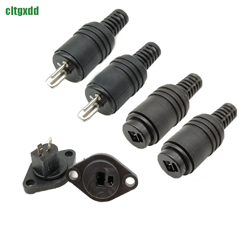 

Welding Free Old Amplifier Speaker European Style Speaker Plug T-shaped Plug 2-core Speaker Cable Plug Male And Female Socket