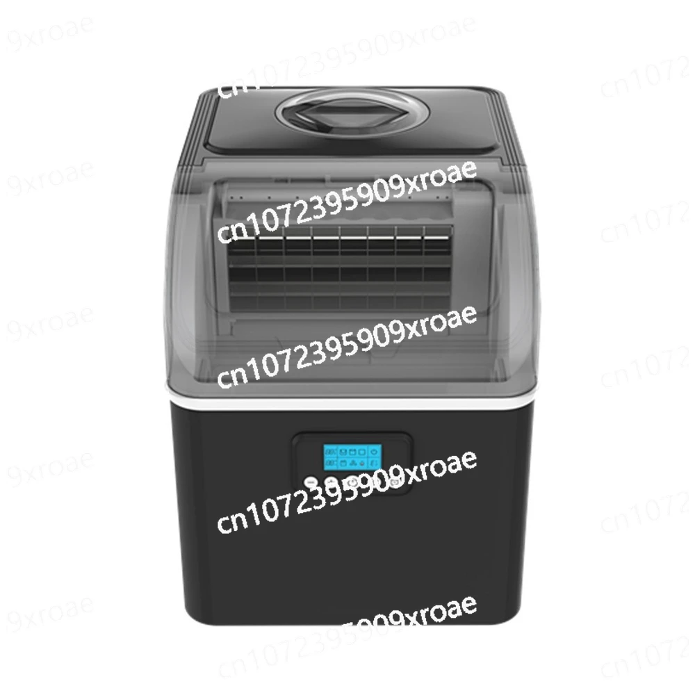 

Малая коммерческая бытовая машина для производства квадратного льда, 25 кг, автоматическая установка для изготовления ледяных кубиков