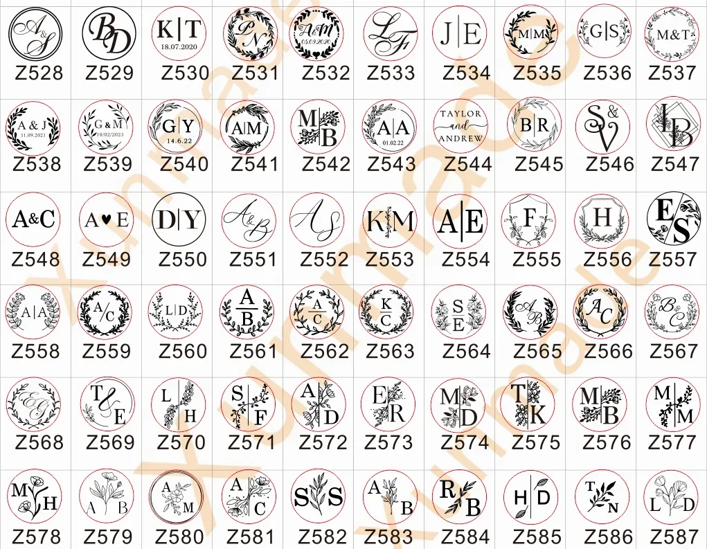 Customize Embossing Stamp Wedding Monogram Embosser Stamp, Personalized 2 Initials Embosser Stamp, Wedding Gift, Hand Held Embos