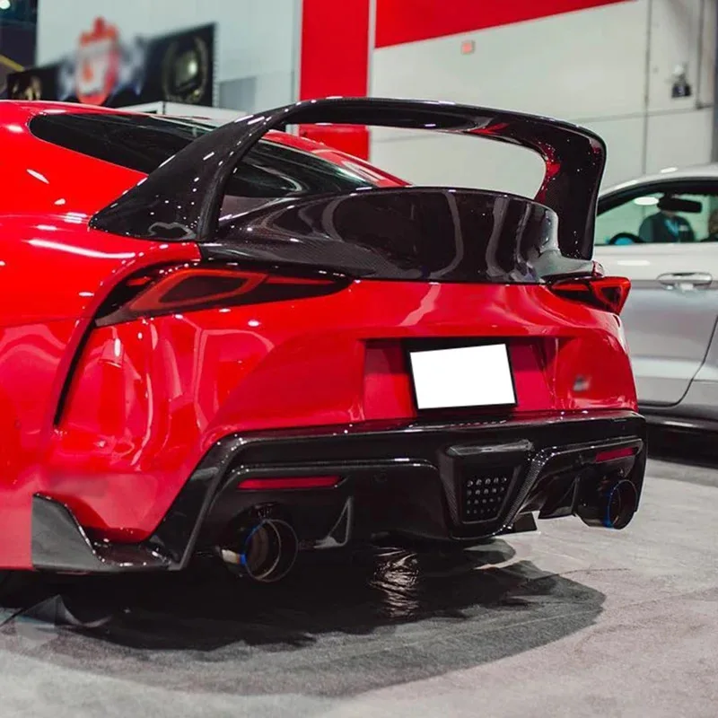 

Carbon Fiber Style Rear Lower Bumper Lip Diffuser G R A90 A91 K