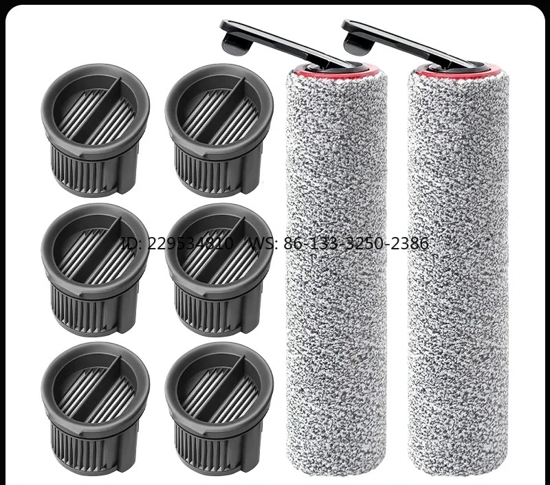 Compatible con H14 Pro / H14 Dual / H14 / H20 Pro Plus / H20 / H30 Piezas de Repuesto para Aspiradora Cepillo