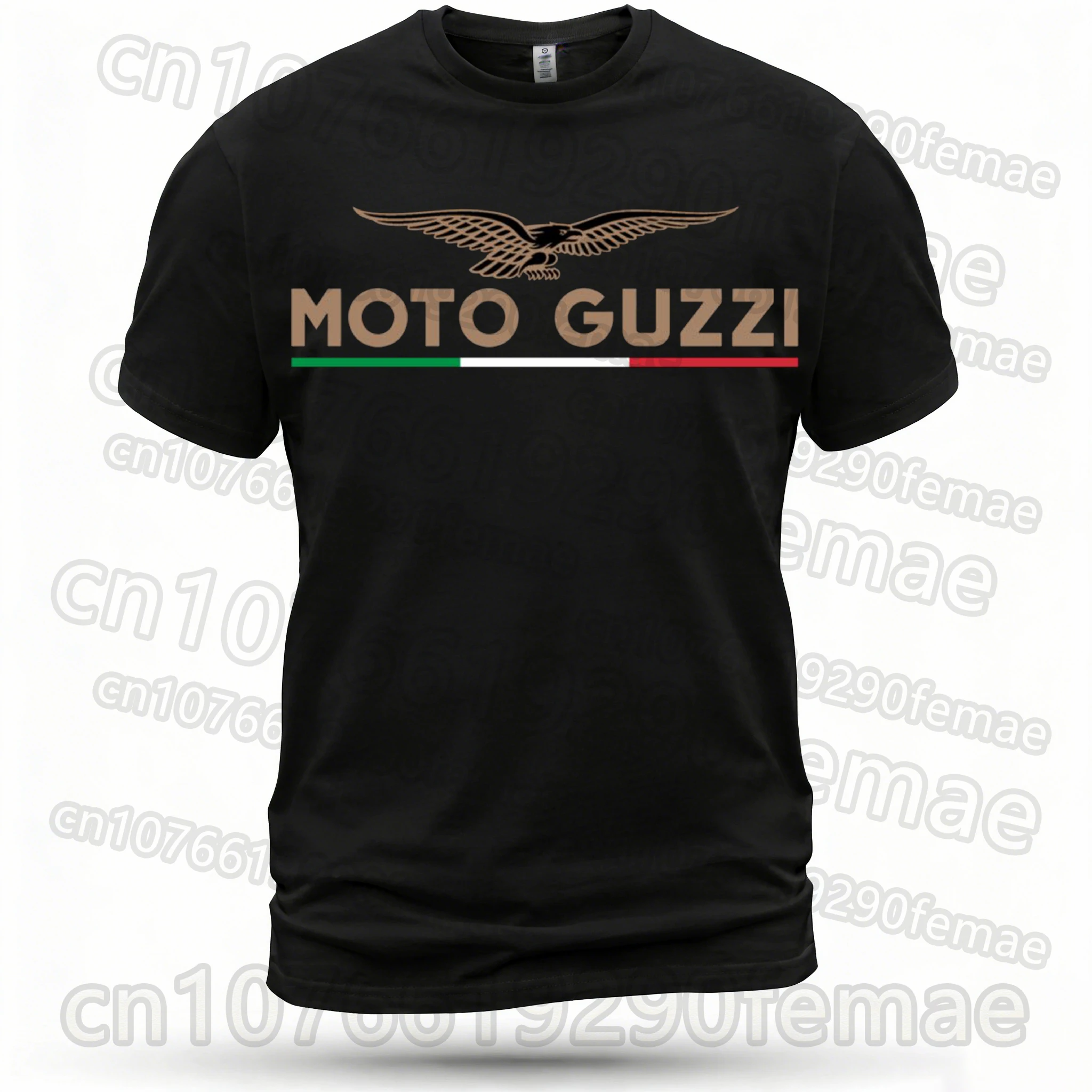 

MOTO GUZZI Motorcycle Print T-Shirt Men 2026 New | Spring/Summer Casual Breathable Cotton | Sports Home Inner Outer Top