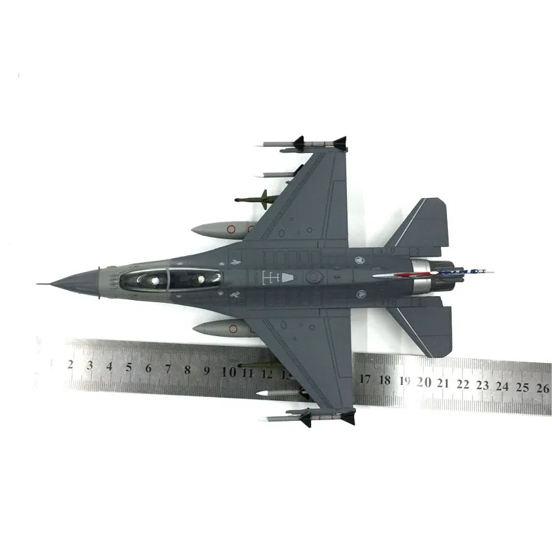 Nsmodel alloy fighter F-16D Battle Falcon Singapore Aviation simulation alloy aircraft model finished