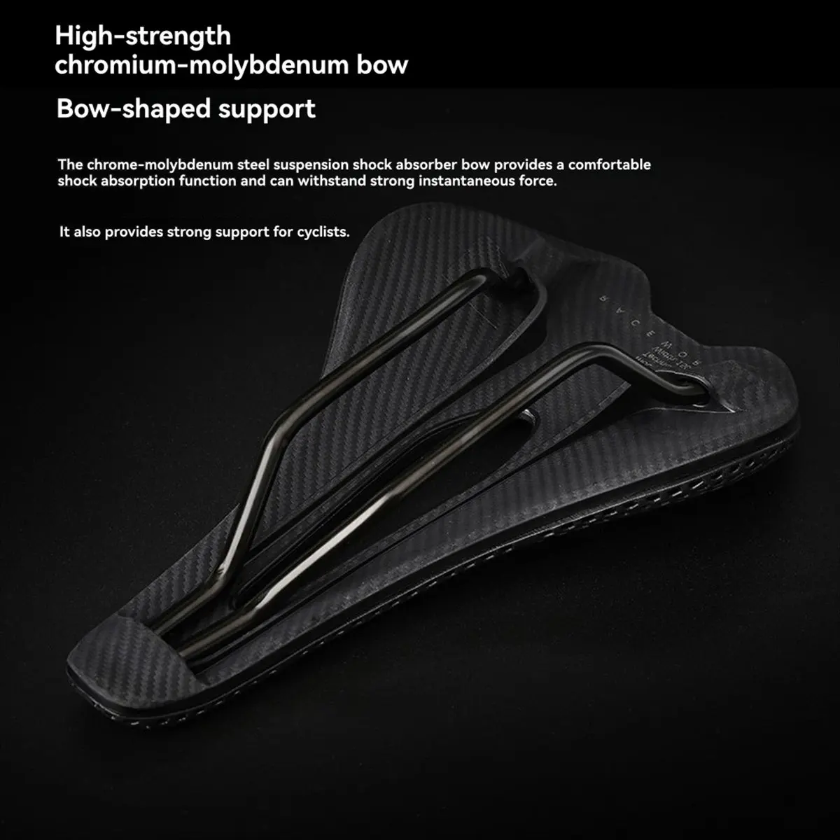 NOCM 3D Printed Saddle Road Mountain Bike Saddle Honeycomb Hollow Breathable Saddle Easy Install Mountain Road Bicycle Parts