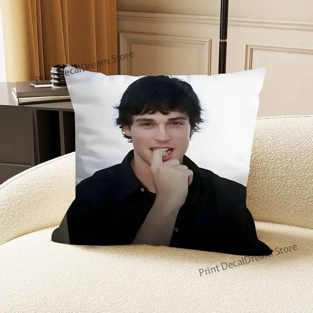 T-Tom Welling Kissen für Schlafzimmer, Auto, Café, Zimmer und Wohnzimmer, Sofa, dekorativer Kissenbezug – Detail 14