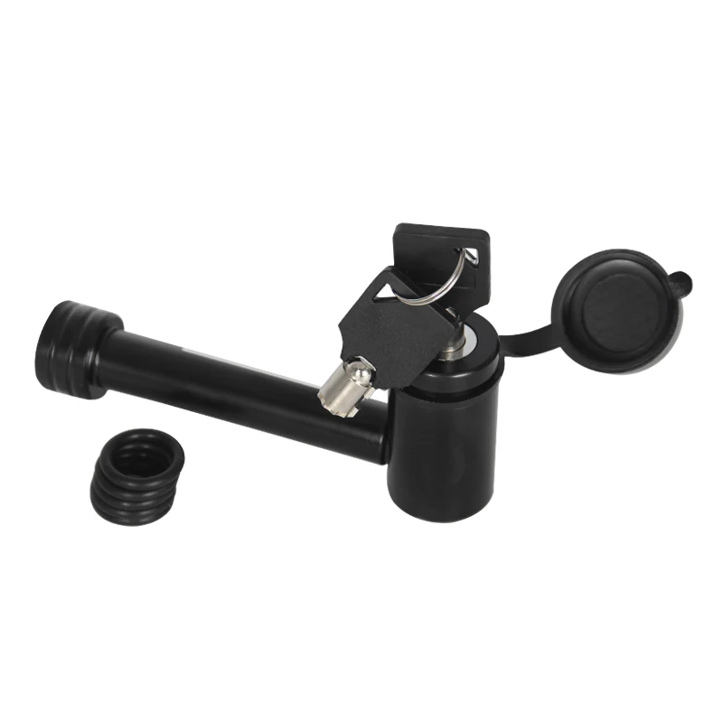 Car trailer hook square mouth anti-theft pin lock trailer arm high-strength traction accessory tool