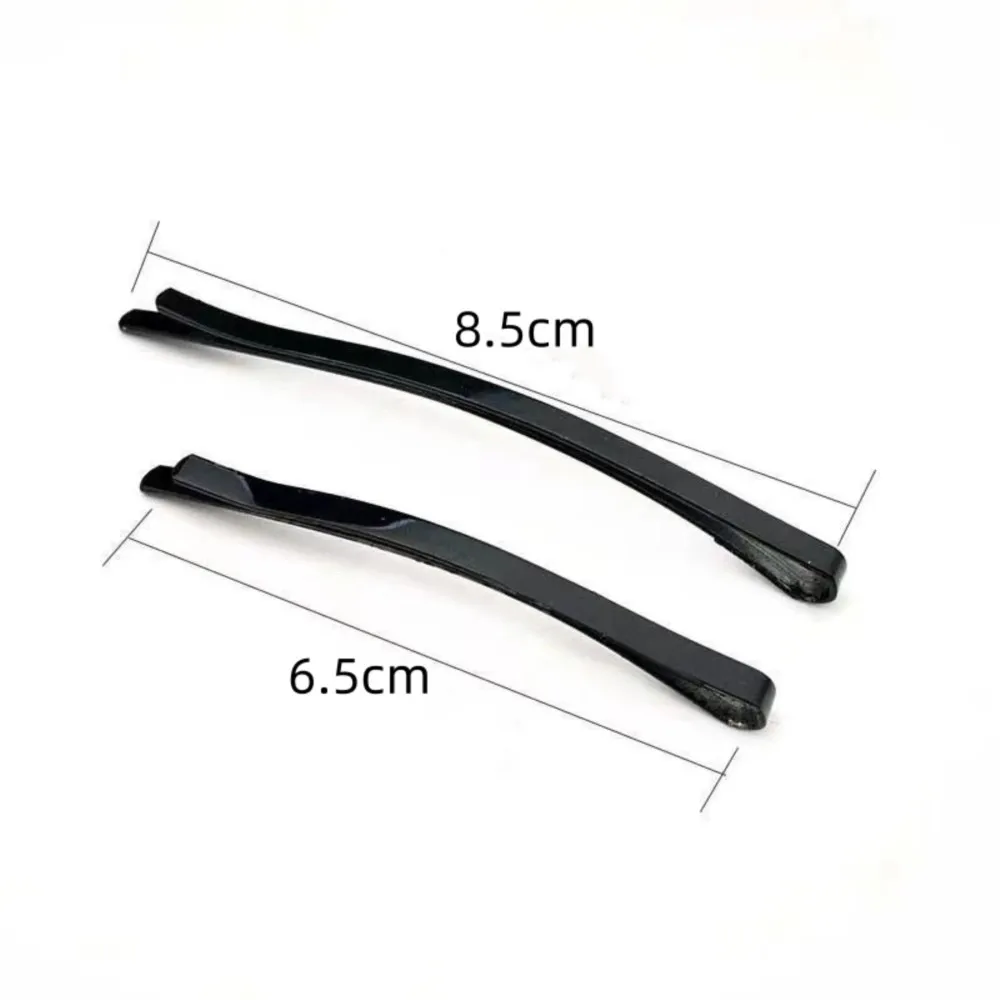 10pcs Black Bobby Pin Barrette Hair Clip Hairpin Setting Blank Base Hairstyle Tool for Women Girl DIY Jewelry Making Accessories