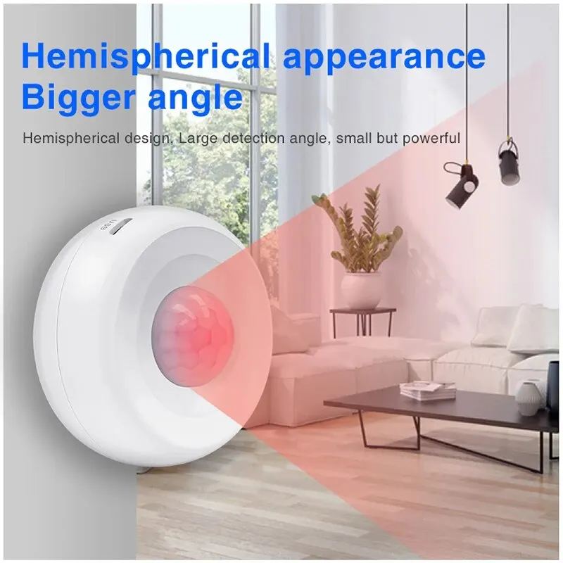 Zigbee PIR Motion Sensor Detector Smart Home Movement Sensor Ewelink APP Wireless Home Automation System Work with Alexa