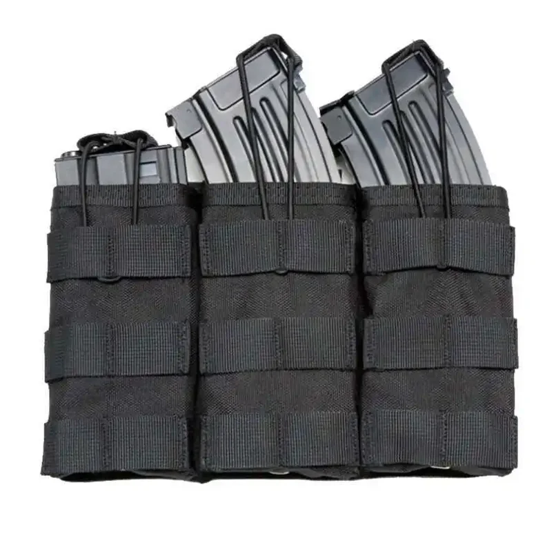 Tactical Molle Single&Double&Triple Magazine Pouches Airsoft AK 7.62 5.56mm M4 Rifle Mag Bag Tactical Gear Hunting Accessories - view 5