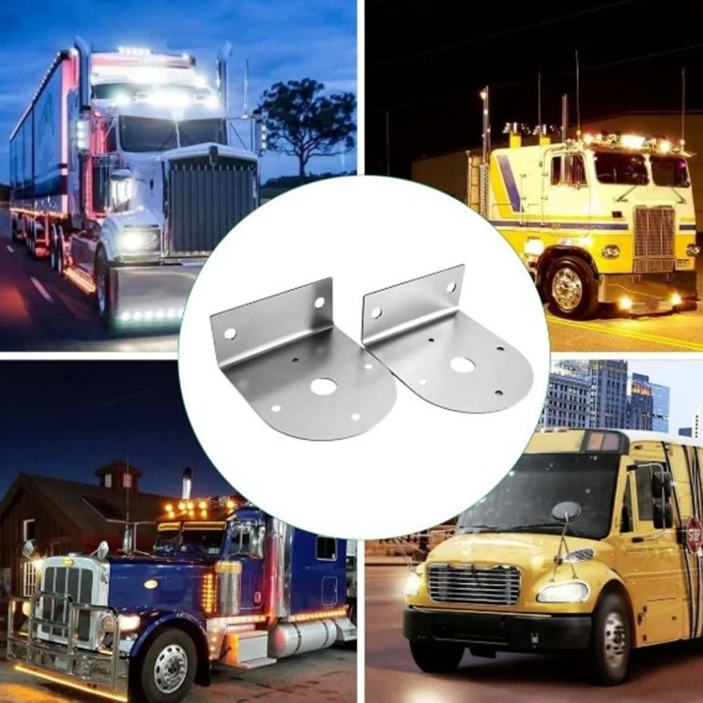 For Bus Light Replacement Mounting Bracket 81560 2Pcs Headlights For Truck And For Bus