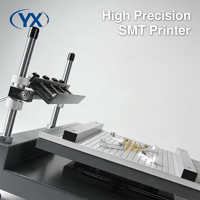 

В наличии в США: Высокоточный трафаретный принтер YX3040 для SMT-производства, машина для трафаретной печати, принтер для пайки