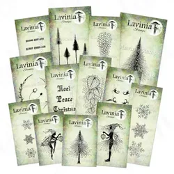 Fairy Trees Clear Rubber Stamps, Seal for DIY Scrapbooking Card, Transparent Stamps Making, Photo Album Crafts, Decoration