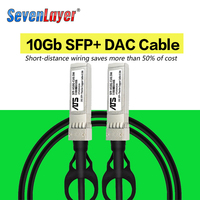 10G SFP+ Direct Attach Passive Copper Cables DAC Cable Direct Attach Passive Cable 0.5-10M for Cisco Huawei MikroTik Switch