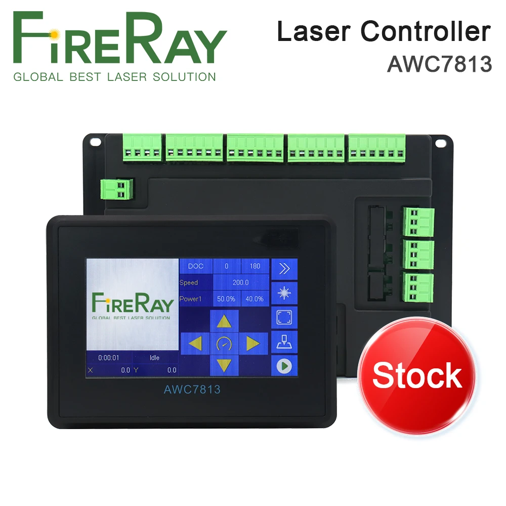 

Контроллер FireRay Stock Trocen AWC7813 Co2 для лазерной гравировально-резательной машины Co2 AWC7824
