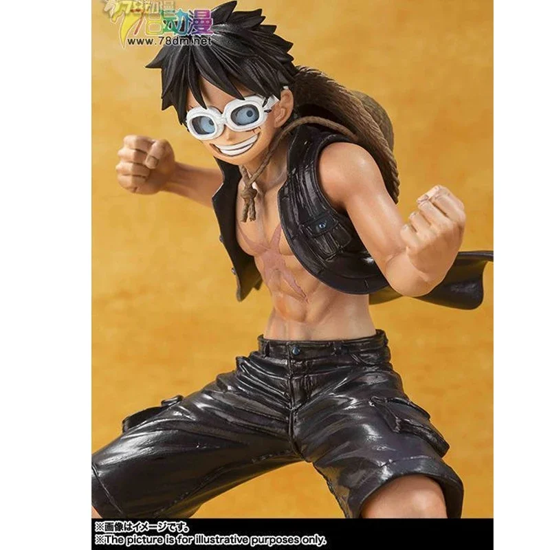 Bandai ของแท้ FIGUARTS ZERO ONE PIECE LUFFY ONE PIECE FILM GOLD VER. Action Figure ของเล่นสําหรับชายหญิงเด็ก Chris