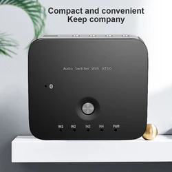 Audio Switcher Bluetooth-compatible Receiver Switch Box Multimedia Supplies