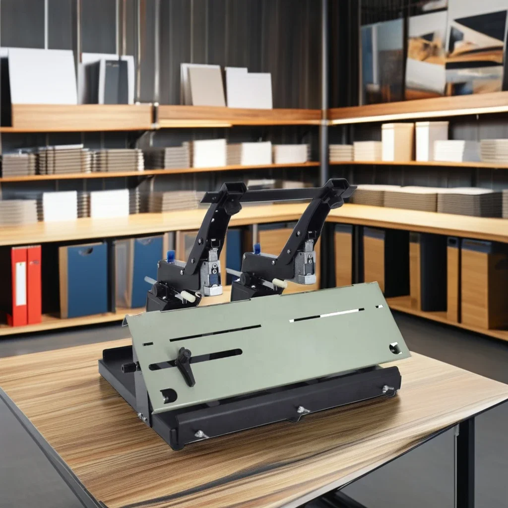 forSH-04G MOQ1 Desktop Manual Books Binding Machines Double Saddle Stitching Paper Staplers for Office