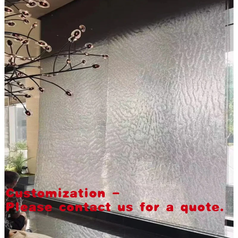 

Customize.Landscape Curtain SS316 Stainless Steel Metal Mesh Indoor Wall Commercial Decorative Flowing Waterfall