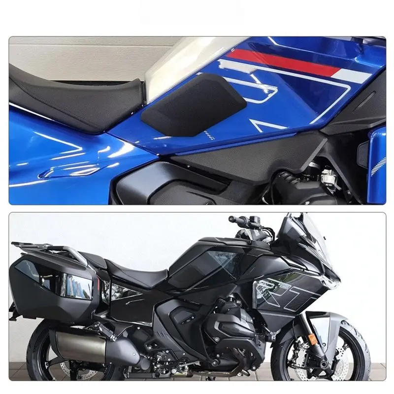 CYL-For Bmw R1300 RT Tank Anti-Slip Pads Fuel Tank Grip Sticker For Bmw Touring Bike Tank Anti-Slip Stickers