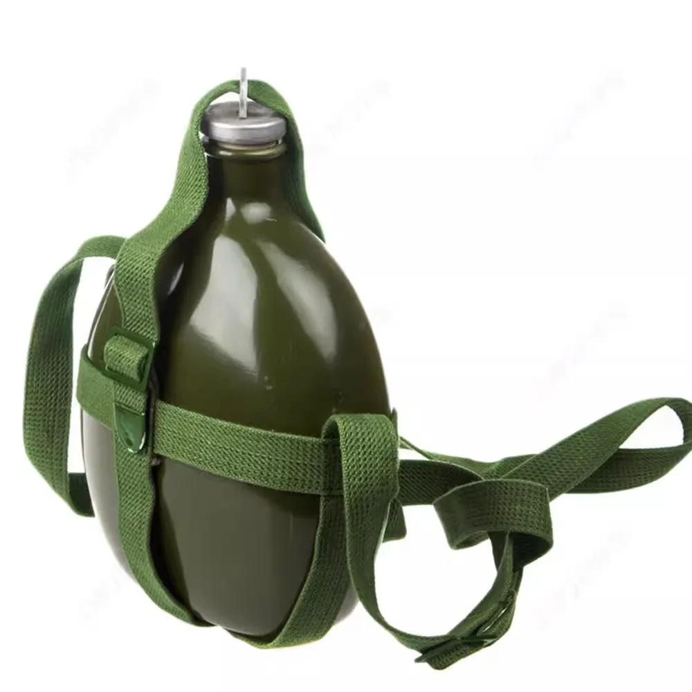 WW2 WWII China Army KMT Kettle Military Outdoor Tactical Water Bottle Tableware CN10401