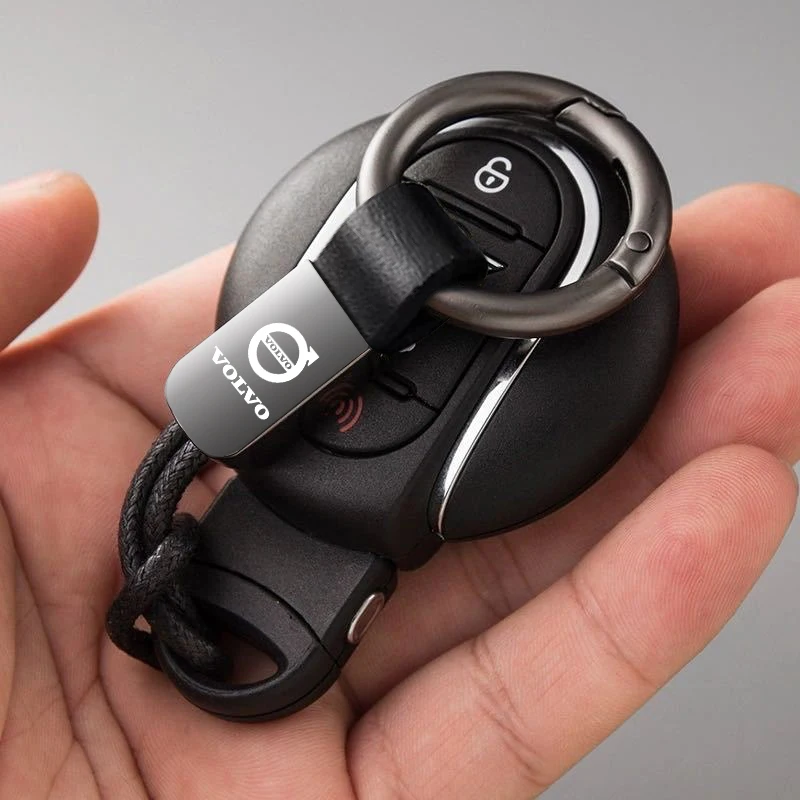 

Car Keychain Lanyard Key Ring Chain Rope Strap Men Gifts For Volvo EX90 V60 V40 XC90 S60 XC60 V50 V70 S90 XC40 S80 V90 EX30 C70