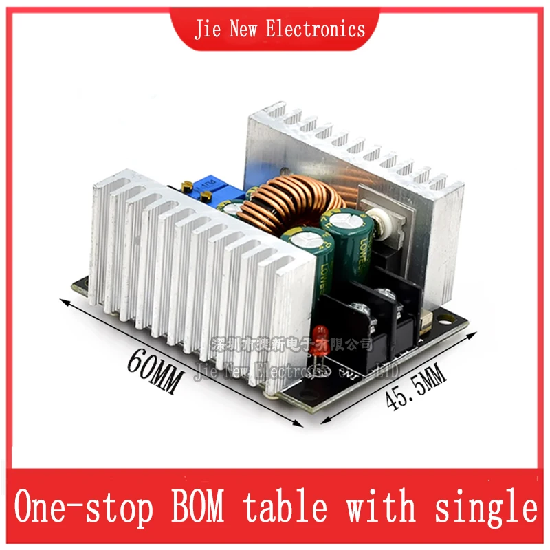300W 20A DC-DC Buck Converter Step Down Modul Konstantstrom LED Treiber Power Step Down Spannung Modul Elektrolytkondensator