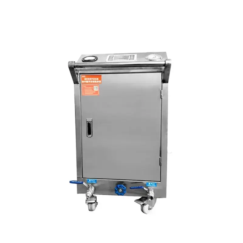 Stainless steel 6kw 12kw 24kw super dry dry-wet adjusted Small Industrial Steam Cleaner Industrial Kitchen Steam Washer