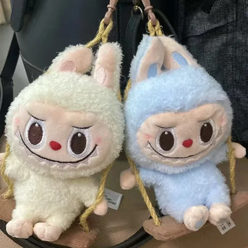 

POP MART LABUBU THE MONSTERS Серия Wood Workshop: Подвеска-брелок «Качели», Загадочная коробка, Оригинальная слепая коробка, Игрушки-сюрпризы