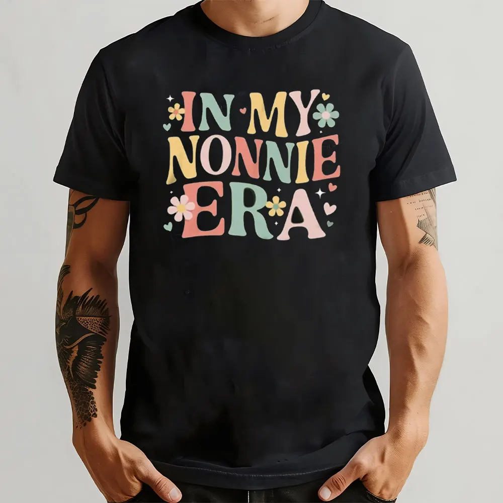 

Men's Trend Vibrant Comfy Classic T-Shirt Nonnie Era Family High Quality Cotton Cotton Tees Summer O-neck Fashion Sweatshirt