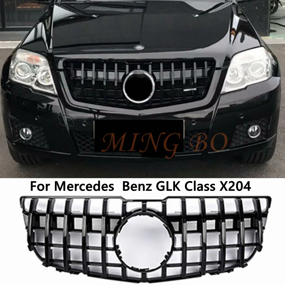 

Replacement Facelift Sport Front Bumper Grille Racing Grill GT diamond FOR GLK X204 2008-2012 2013-2015 Trim Hood Mesh Tuning