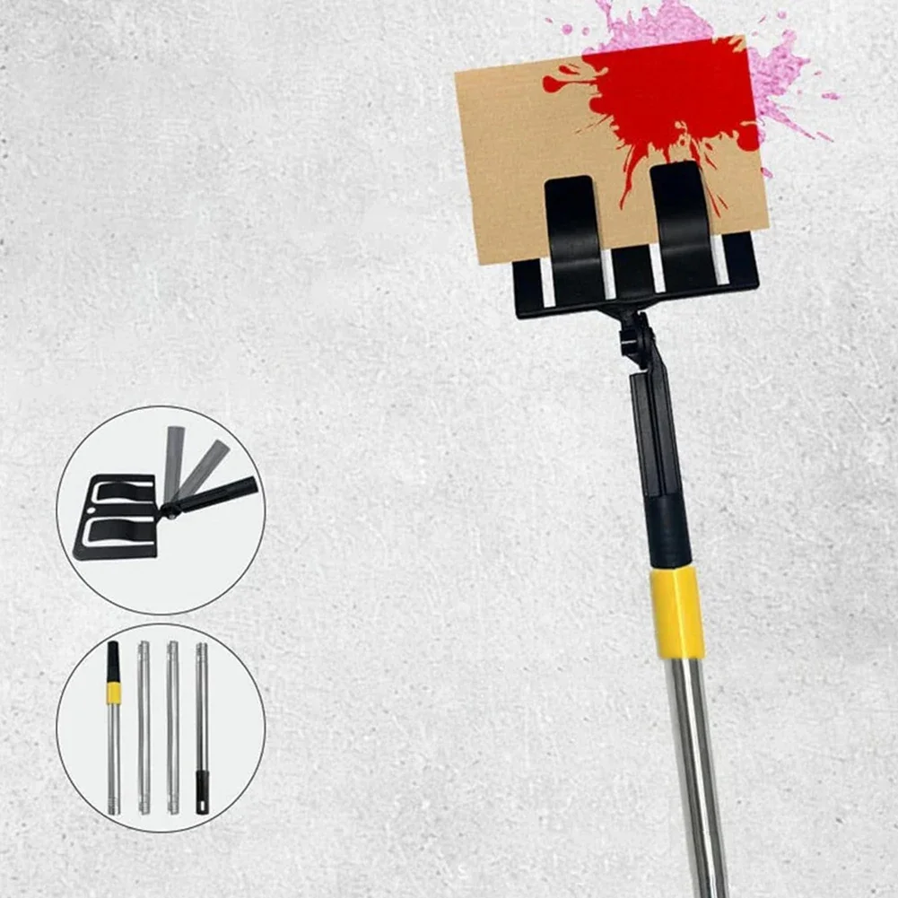 Adjustable Paint Cover Bracket With Extendable Pole For Easy Spraying! Hot-selling Hand Tool Accessories