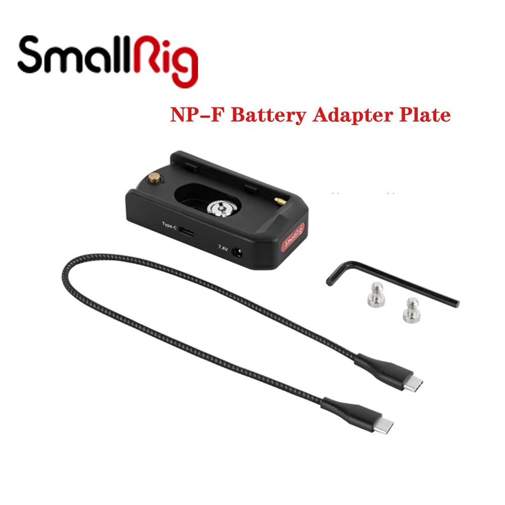 SmallRig 3168 NP-F Battery Adapter Plate Professional Edition for Sony BMPCC 4K/6K Camera And Mirrorless Cameras Accessories