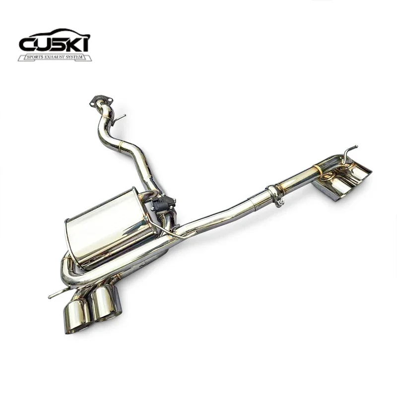 Suitable for BMW 1M E82 3.0T N54 2012-2015 quality Stainless Steel Automotive  cat back intelligent valve exhaust Increased powe