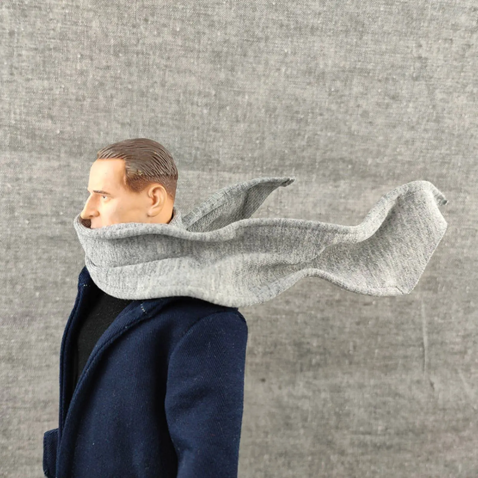 Doll Scarf Pose Styling 1/12 Scale Scarf Shapeable Easy to Design for Display, Collection