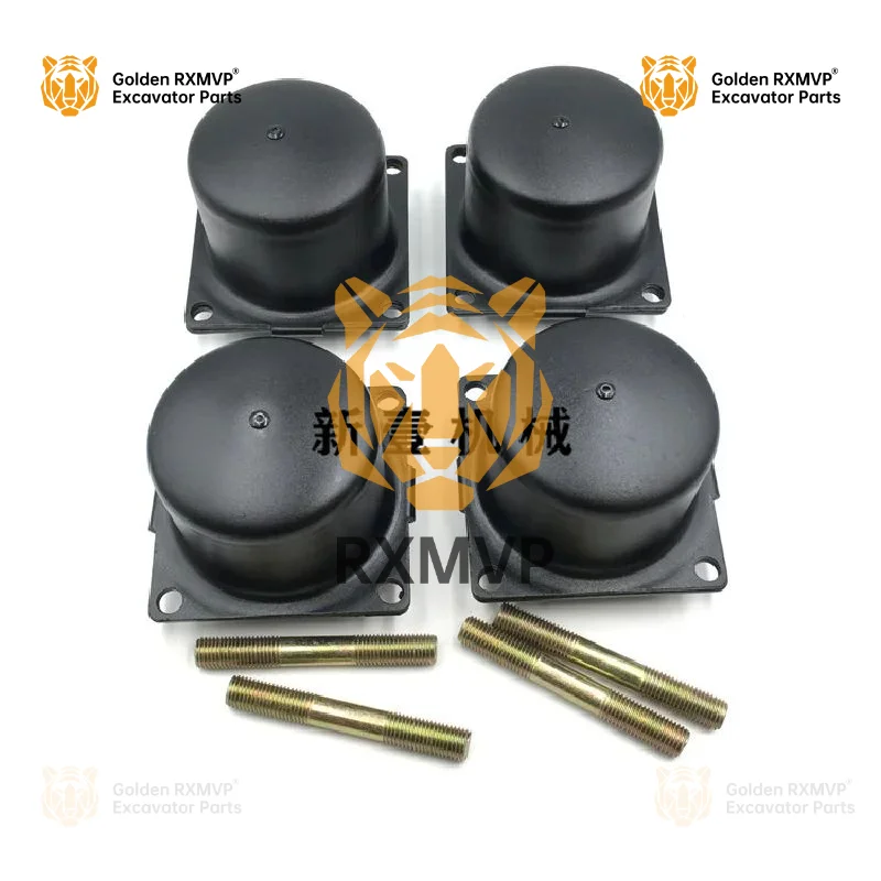 For sunward SWE230 cab shock-absorbing rubber driver's building foot rubber shock-absorbing pad excavator accessories