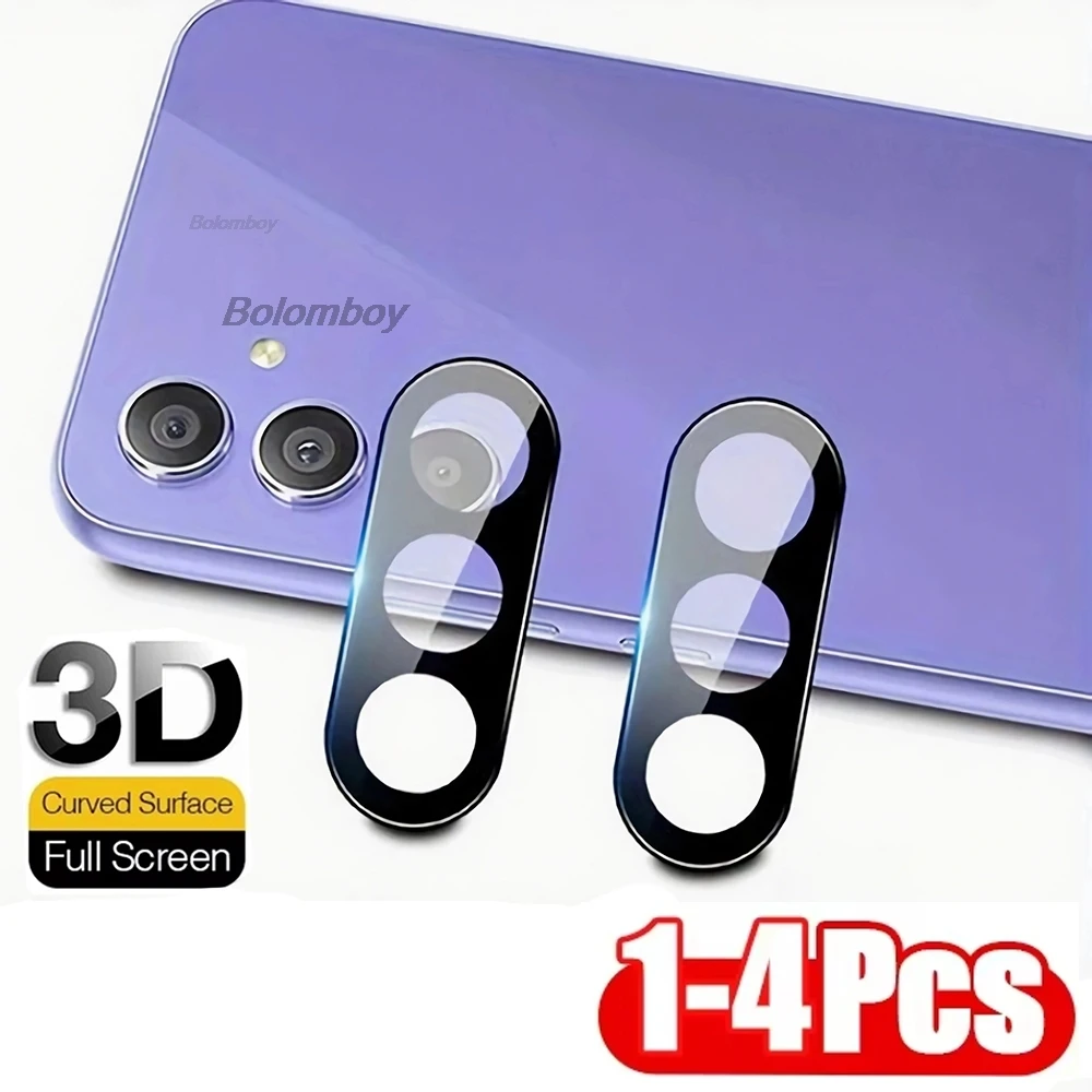 

1-4pcs Camera Glass Lens Protector For Samsung A56 5G A55 A07 A06 A05 A03 A54 A52 A36 A35 A33 A26 A25 A17 A16 A13 Rear Lens Film