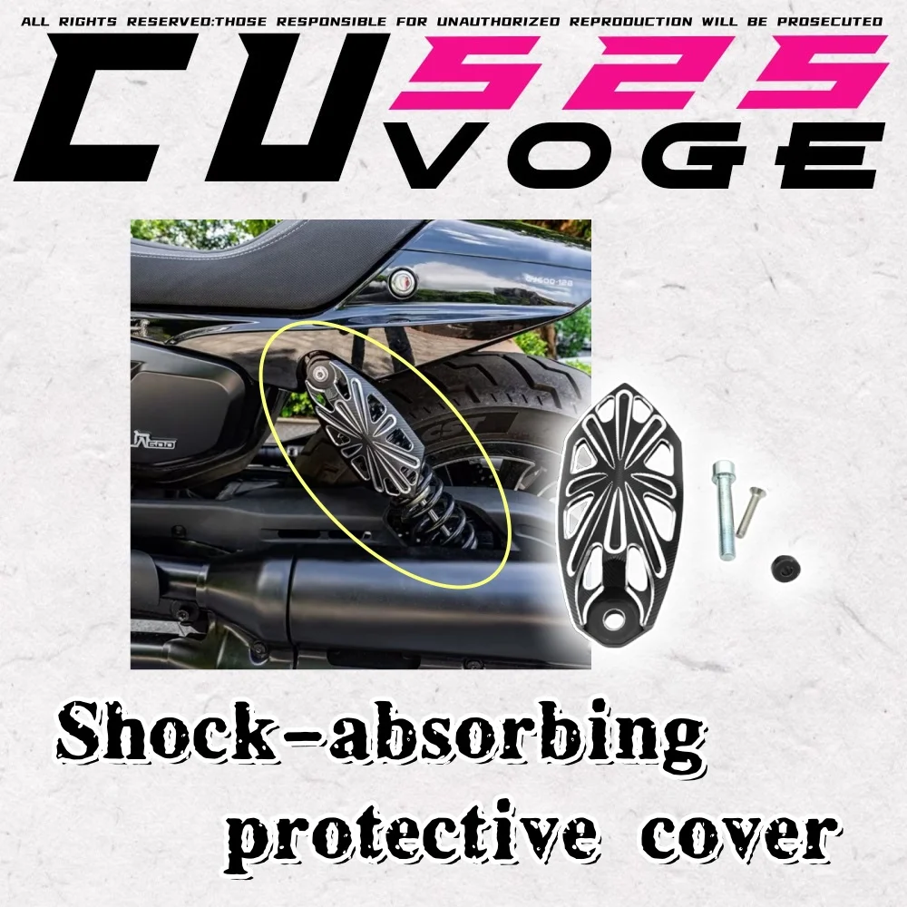 

Applicable FOR VOGE CU525 CU-525 525CU rear shock absorber protective cover modification parts