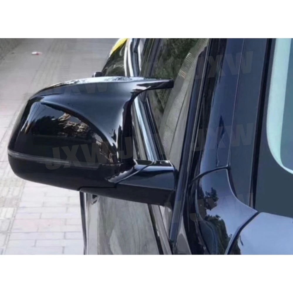 JXWANCF ABS Gloss Black Rear Side Mirror Cover For BMW X5 G05 2019+ 2Pcs/set Car Side View Mirror Cover Caps view 4