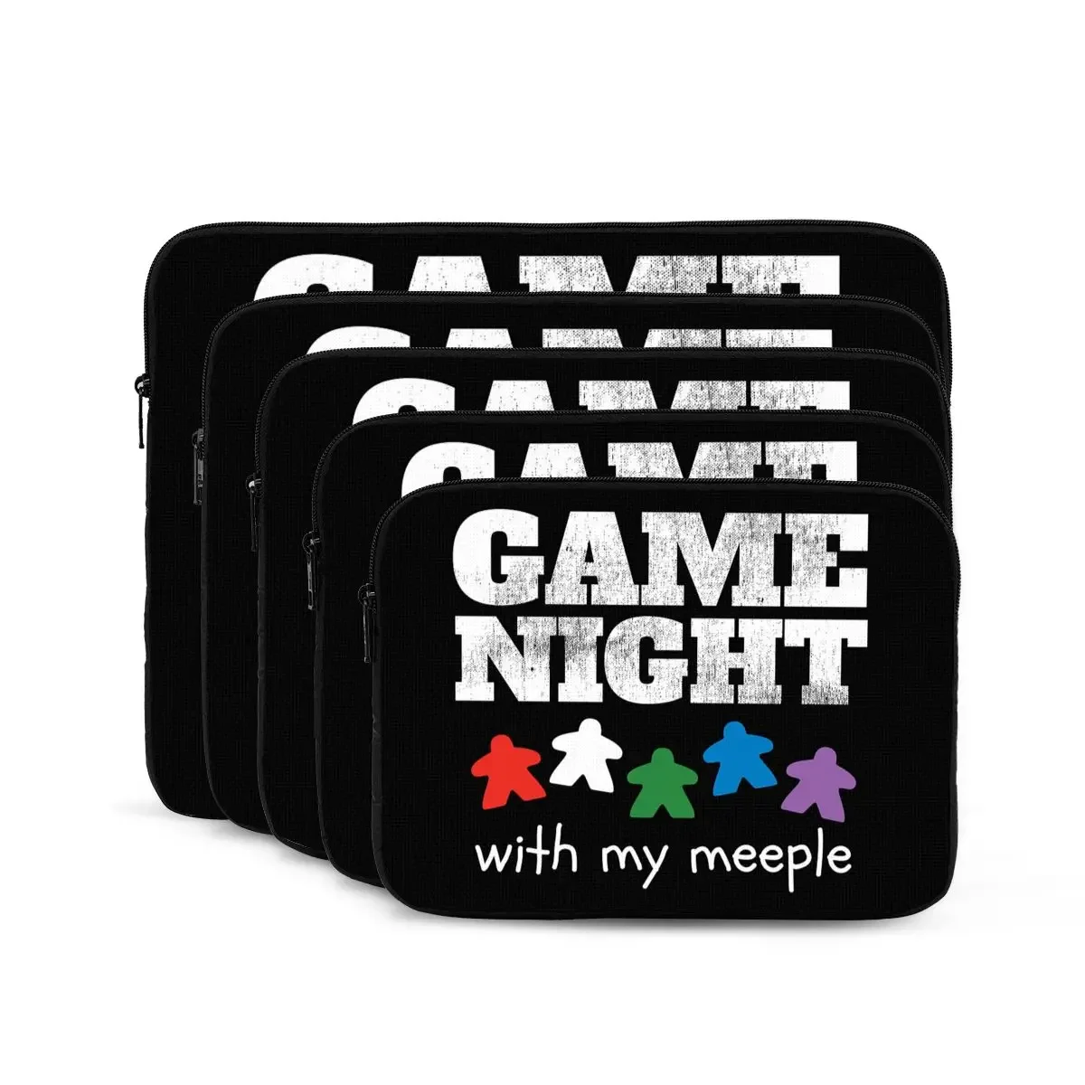 Board Game Night Family Friends Notebook Laptop Bag Case Pouch 10 12 13 15 17 Inch Macbook Air Pro Tablet Shockproof Case Bag