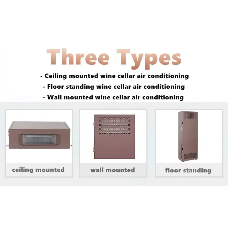 OEM Wine Cellar Climate Control Systems All-in-one air Cooler Condensing Unit for Wine Machine Evaporator
