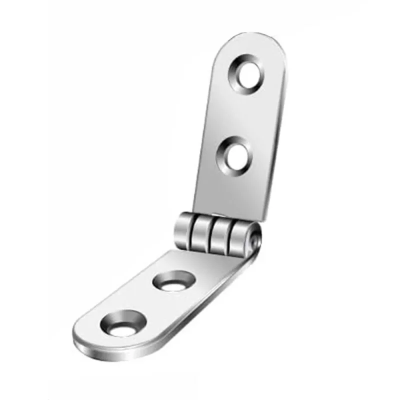 10pcs Stainless Steel 180 Adjustable foldable hinges for practical furniture, flexible nut hinges with strong pressure resistanc
