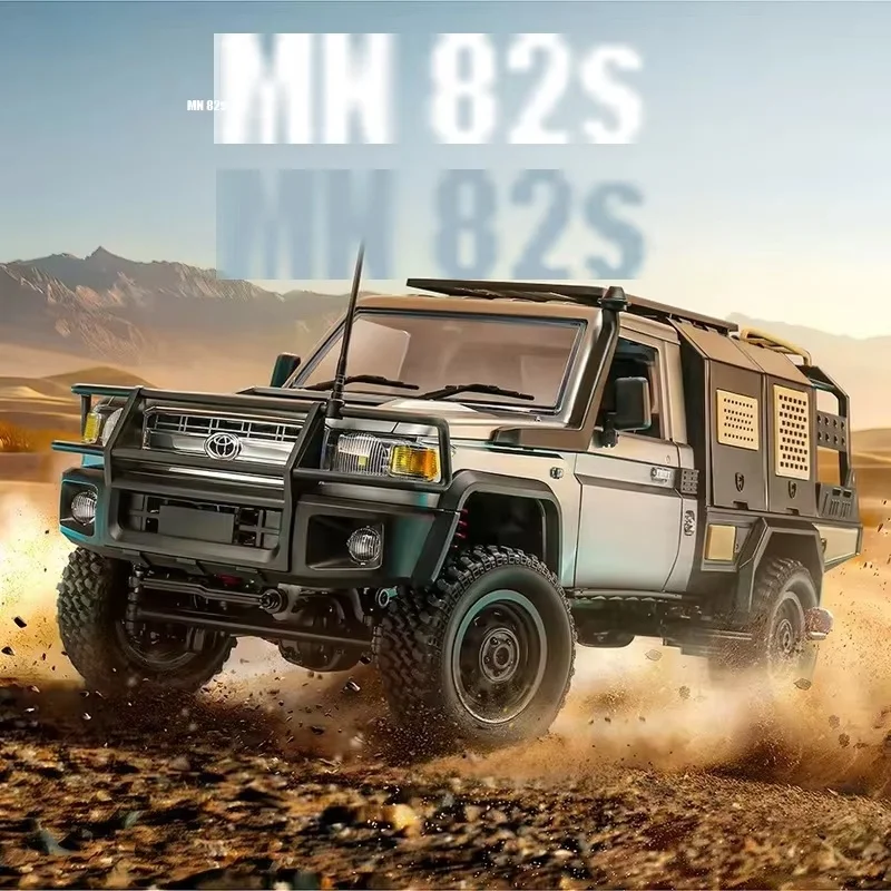 

New MN82s 1/12 Full Scale Rc Pickup Truck Four-Wheel Drive Climbing Car Remote Control Off-Road Vehicle Toys Model For Boys Gift