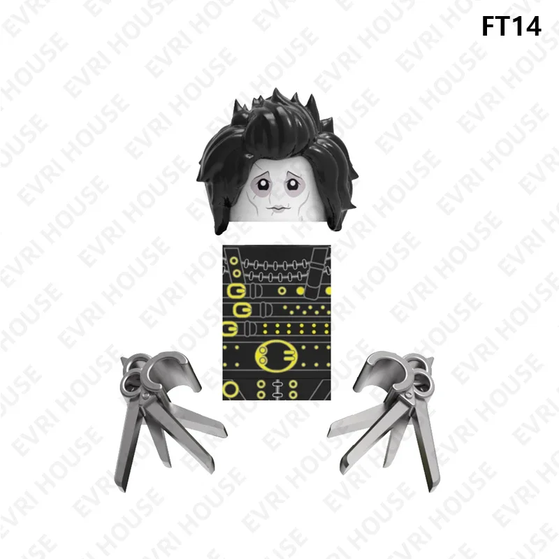 Movies Mini Action Figures Building Block Doll Bricks Assembly Toys for Children FT14 FT15