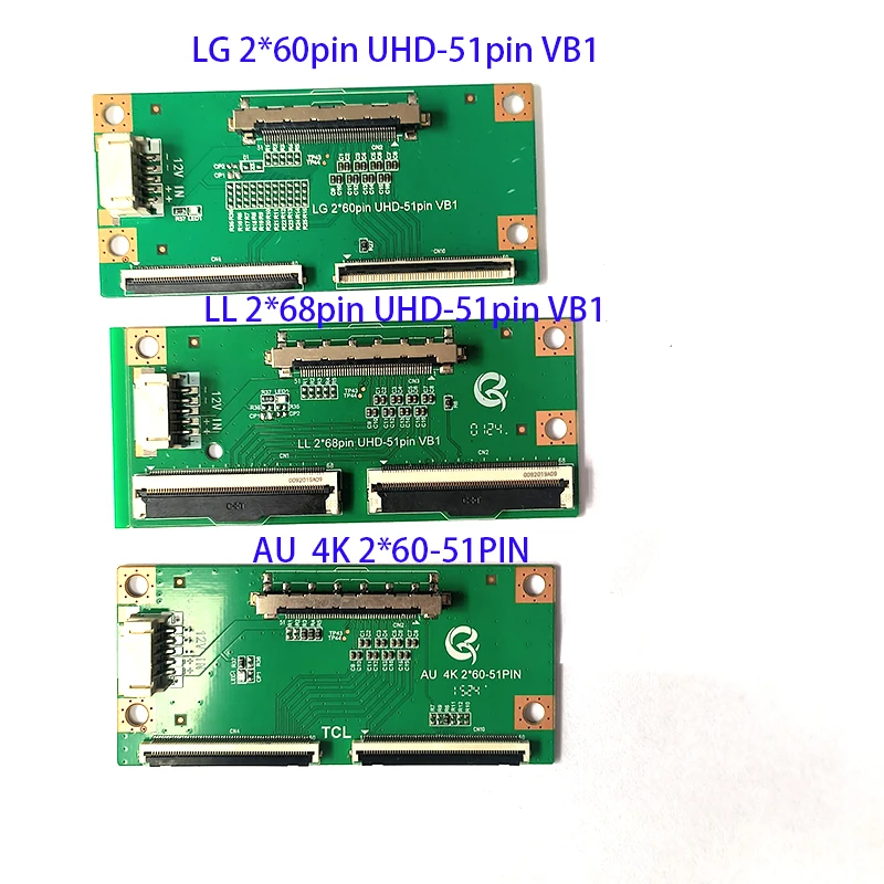 For LG 2X68P UHD-51Pin VB1 Adapter plate LG 2X60P UHD-51pin VB1 AU 4K 2X60P-51PIN Transfer interface