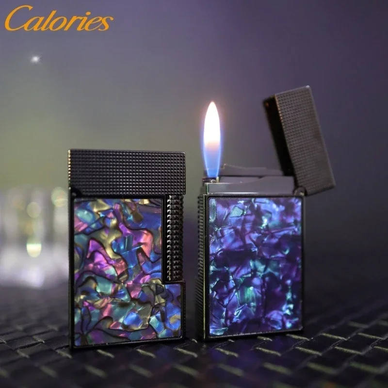 

new Calories Piano Music Inflatable Lighter, Side Pulley Lighter, Cigarette Accessories, Men's Gift