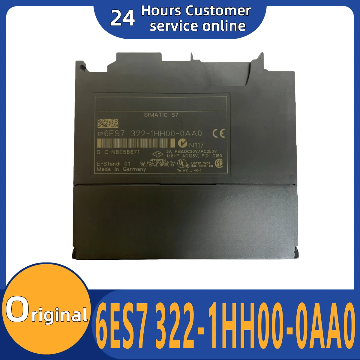 

Brand new original module 6ES7 322-1HH00-0AA0 6ES7 322-1HF01-0AA0 6ES7 322-1HF10-0AA0 6ES7 322-1BF01-0AA0 6ES7 322-1HH01-0AA0
