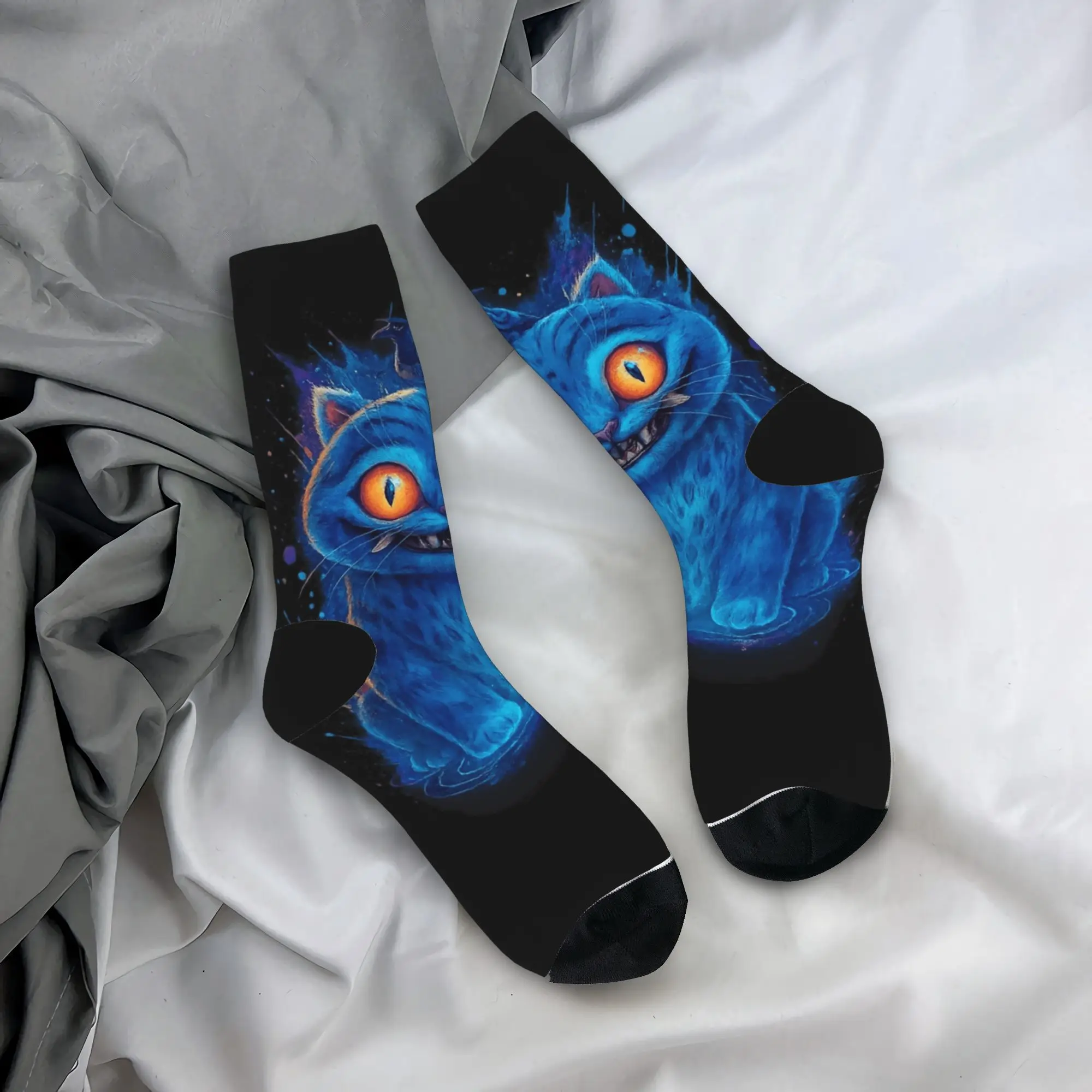 

Derpy KPop Demon Hunters Tiger Stockings Design Casual Socks Winter Anti Sweat Socks Adults Men Running Breathable Socks
