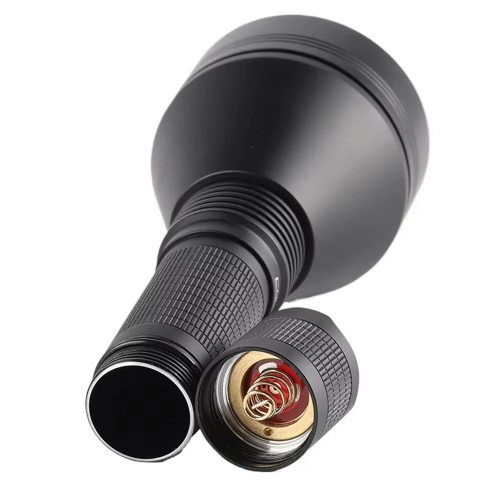 قوية قافلة مصباح يدوي LED LUMINUS SST40 2000lm السوبر مشرق الشعلة 21700 بطارية للتخييم في الهواء الطلق التنزه في حالات الطوارئ