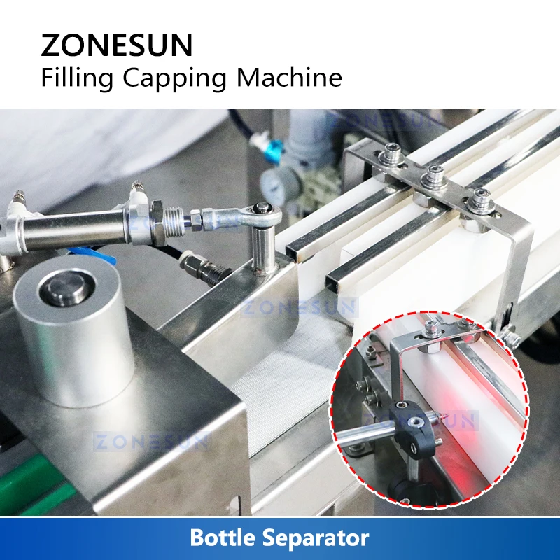 ZONESUN-Eye Drop Enchimento e tampando a máquina, Onion Oil Packaging Equipment, Enchimento de garrafa plana, Capper ZS-AFC6F